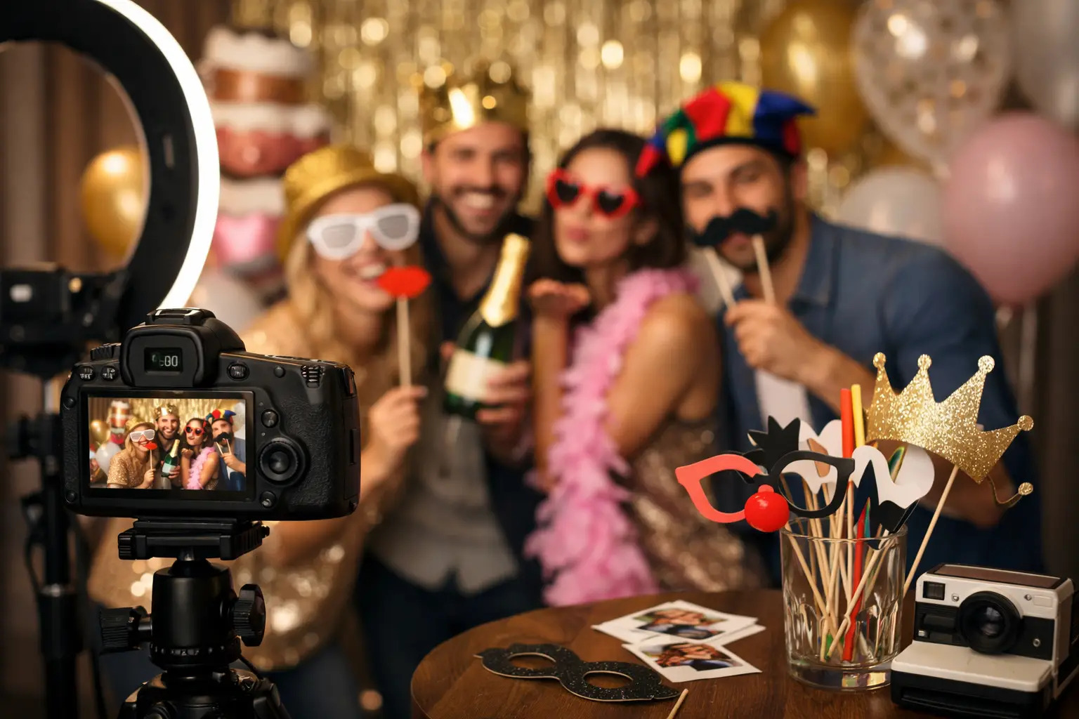 Fotokoutek na narozeniny, co fakt baví