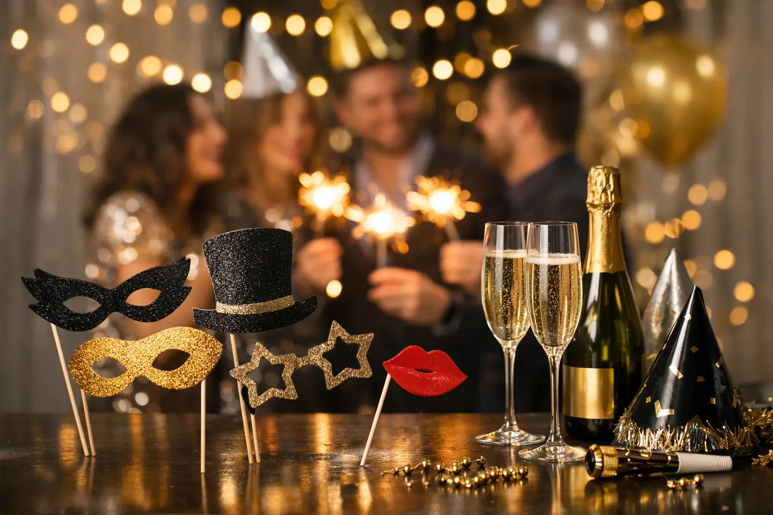 Fotokoutek na Silvestra, co opravdu funguje