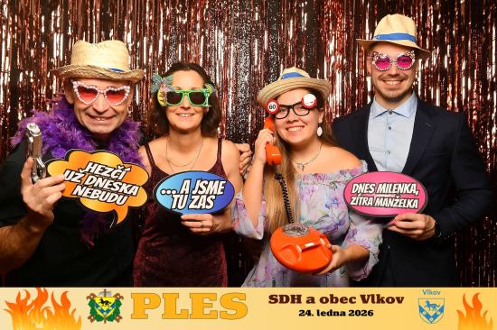 Fotografie z alba Hasičský a obecní ples Vlkov 2026