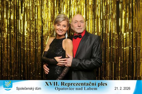 Titulní fotografie: XVII. Reprezentační ples Opatovice nad Labem, Společenský dům Opat
