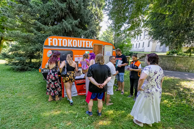 Fotokaravan na venkovní akci
