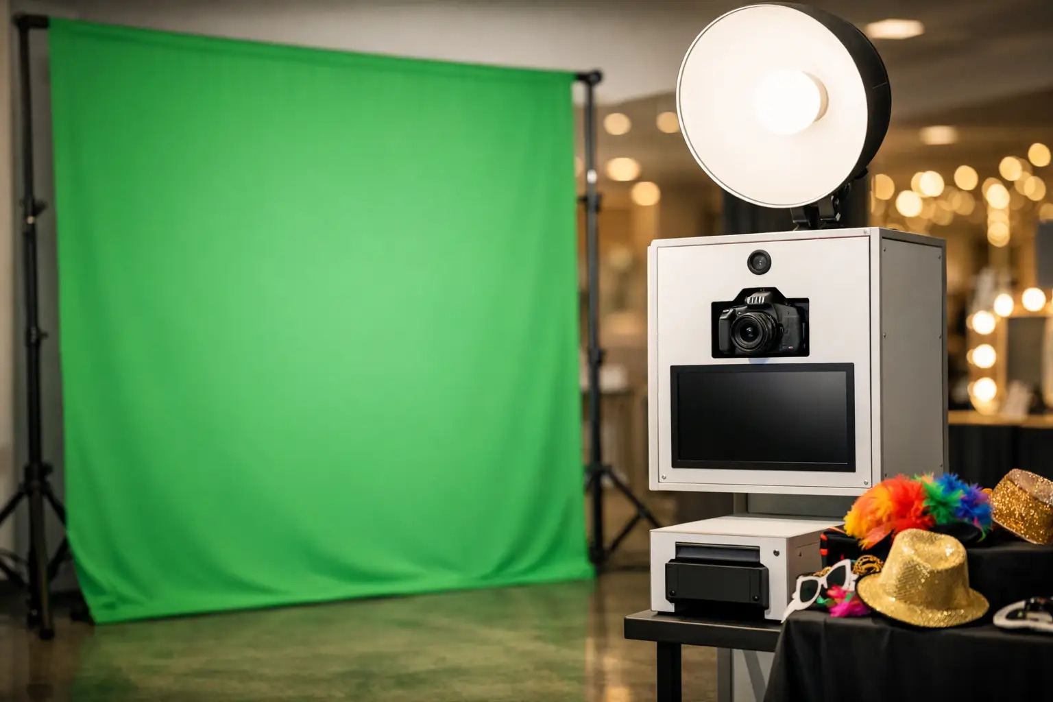 Fotokoutek s green screen pozadím: ano, nebo ne?